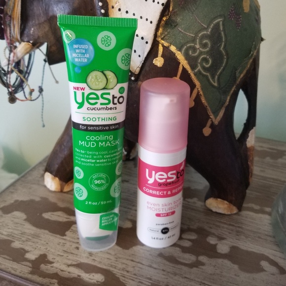 Yes Other - Yes Mud Mask, Yes Skin Tone Moisturizer